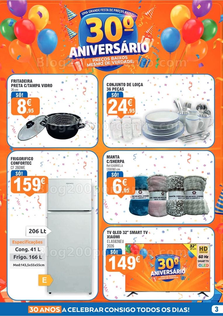 Antevisão Folheto E-LECLERC Lamego Bazar Aniversário 15 outubro a 1 novembro
